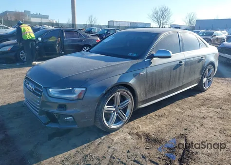 2016 Audi S4 3.0T Premium Plus from USA, damaged, VIN WAUBGAFL6GA011369